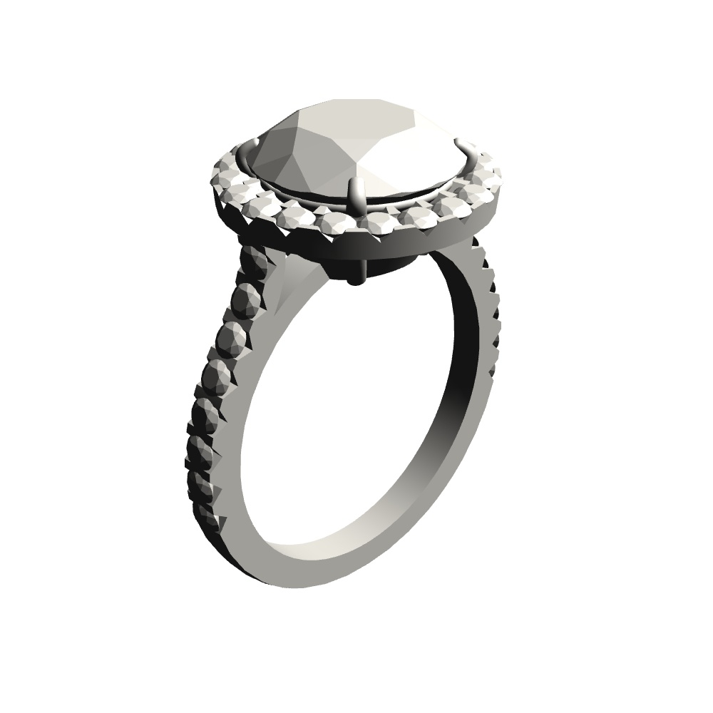 3Dモデルデータ】リング19【3D model ring19】 - a_kred - BOOTH