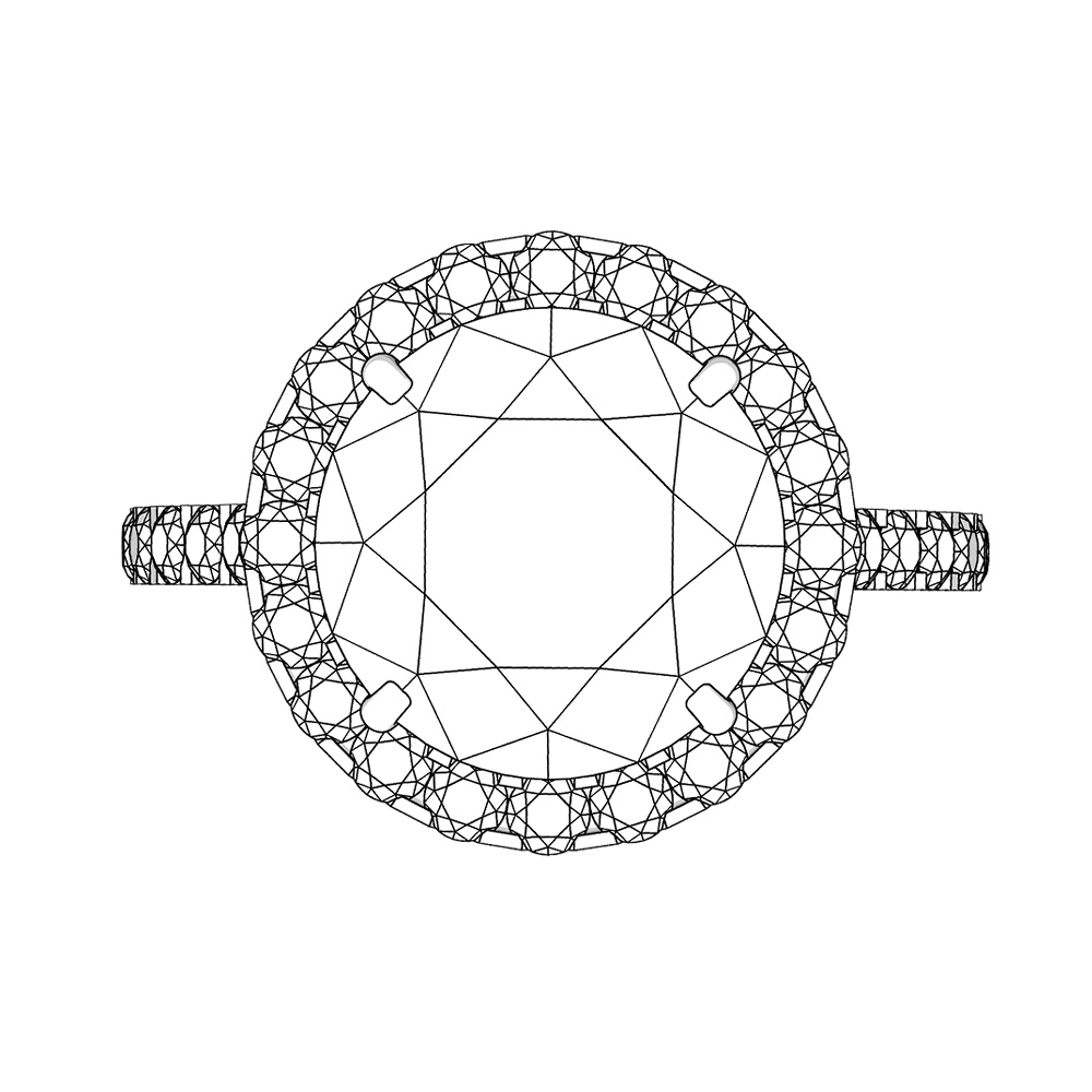 【3Dモデルデータ】リング19【3D model ring19】