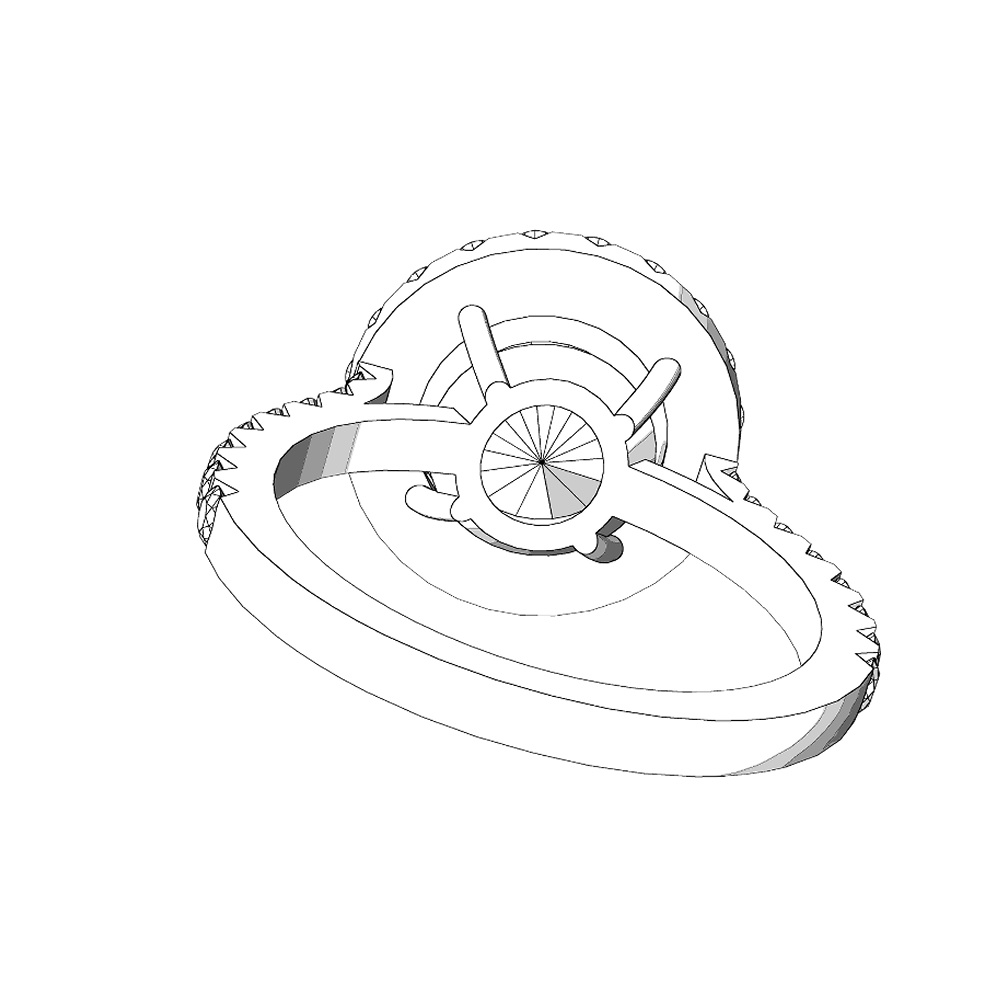 【3Dモデルデータ】リング19【3D model ring19】