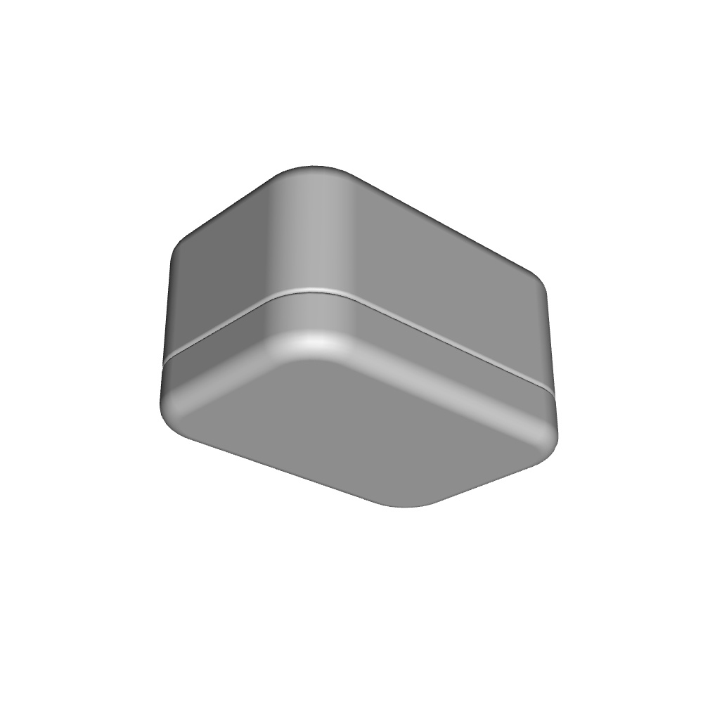 【3Dモデルデータ】リング20 : ケース付きのペアリング(ハーフエタニティリング+甲丸)【3Dmodel deta partnerring20】