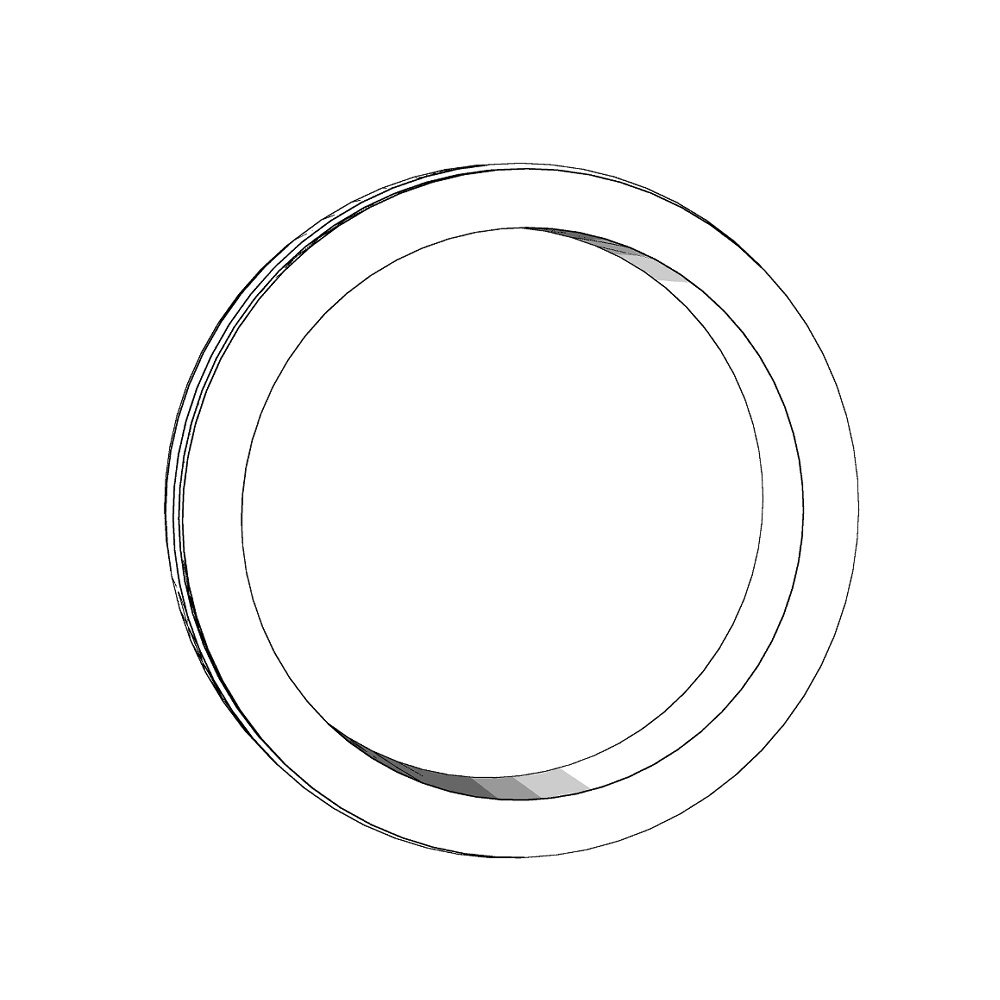 【3Dモデルデータ】リング22 : ケース付きのペアリング【3Dmodel deta partnerring22】