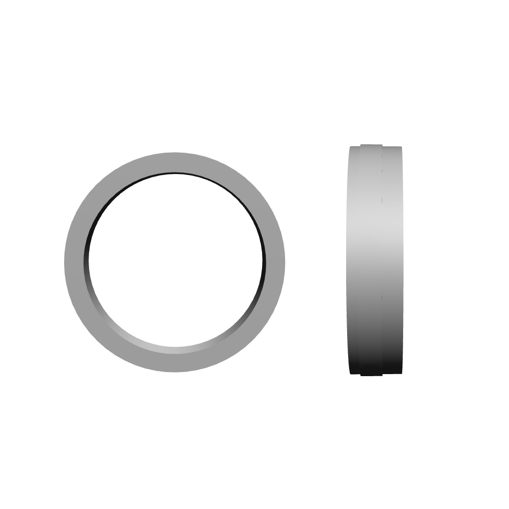 【3Dモデルデータ】リング22 : ケース付きのペアリング【3Dmodel deta partnerring22】