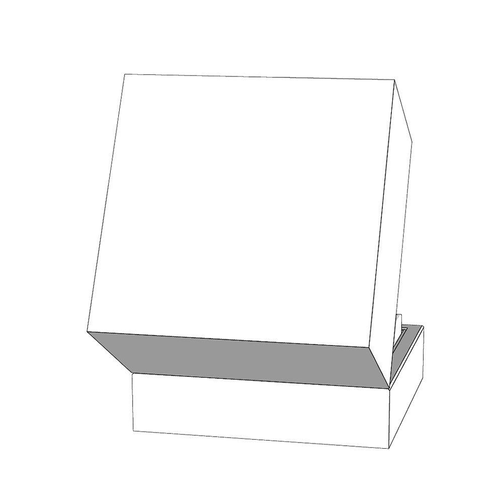 【3Dモデルデータ】リング22 : ケース付きのペアリング【3Dmodel deta partnerring22】
