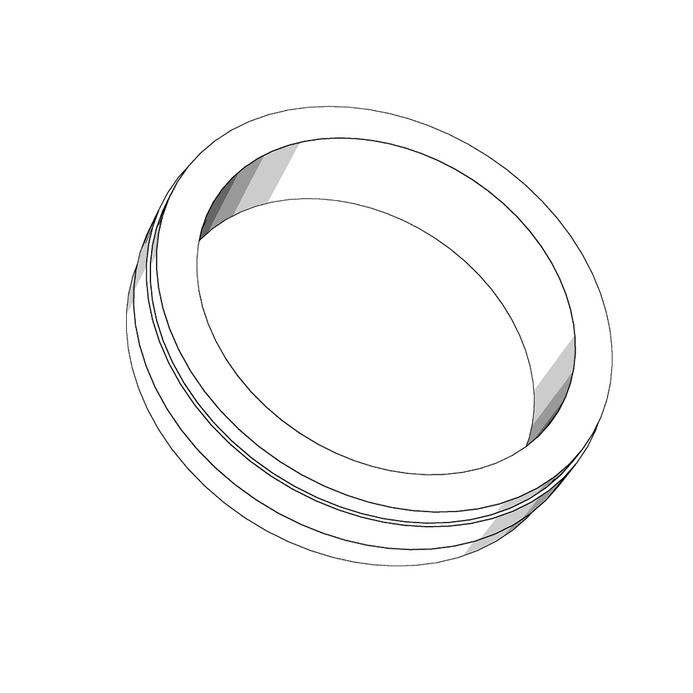 【3Dモデルデータ】リング22 : ケース付きのペアリング【3Dmodel deta partnerring22】