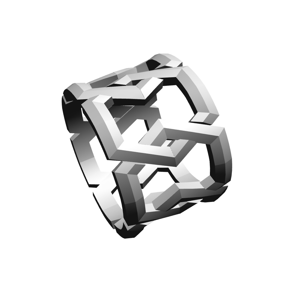 【3Dモデルデータ】ブレスレット1【bracelet1】