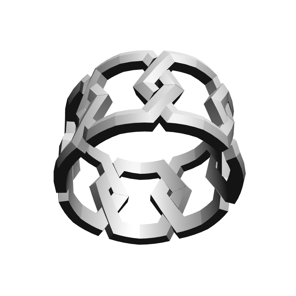 【3Dモデルデータ】ブレスレット1【bracelet1】