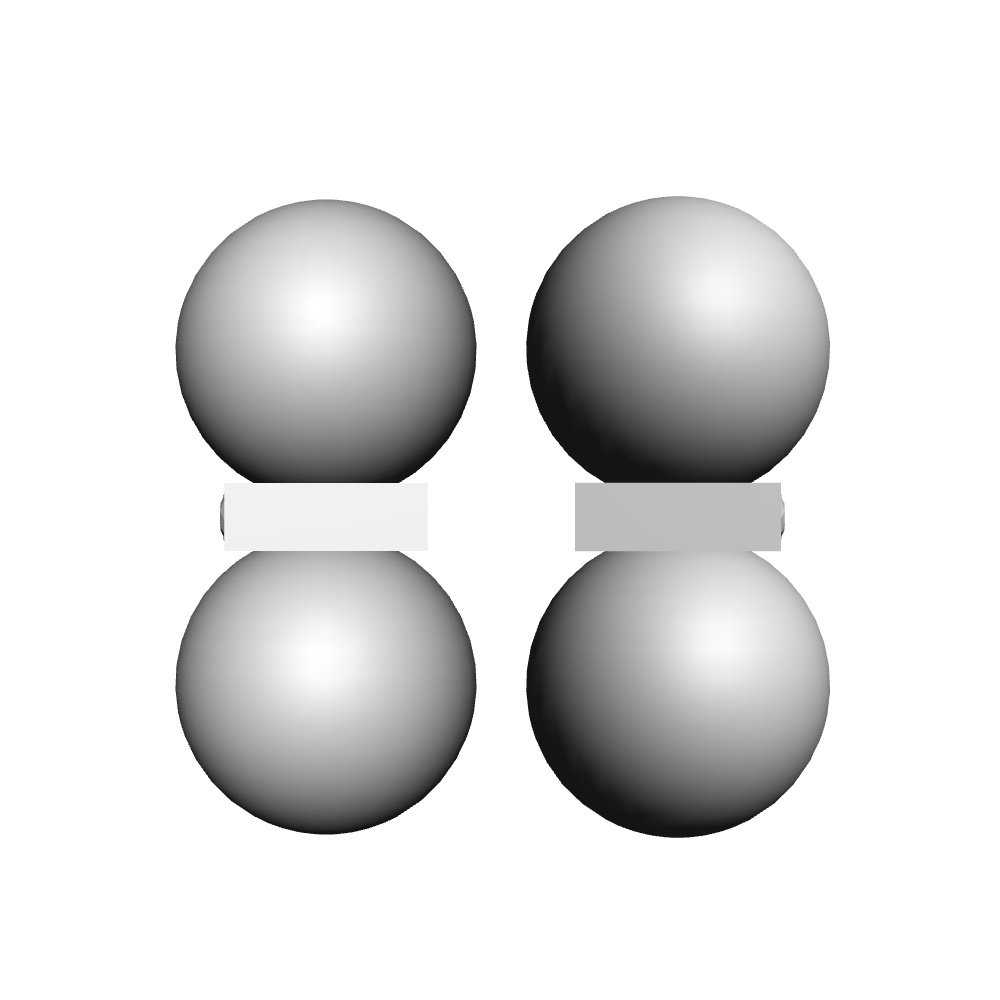 【3Dモデルデータ】ピアス16【Pierced earrings16】