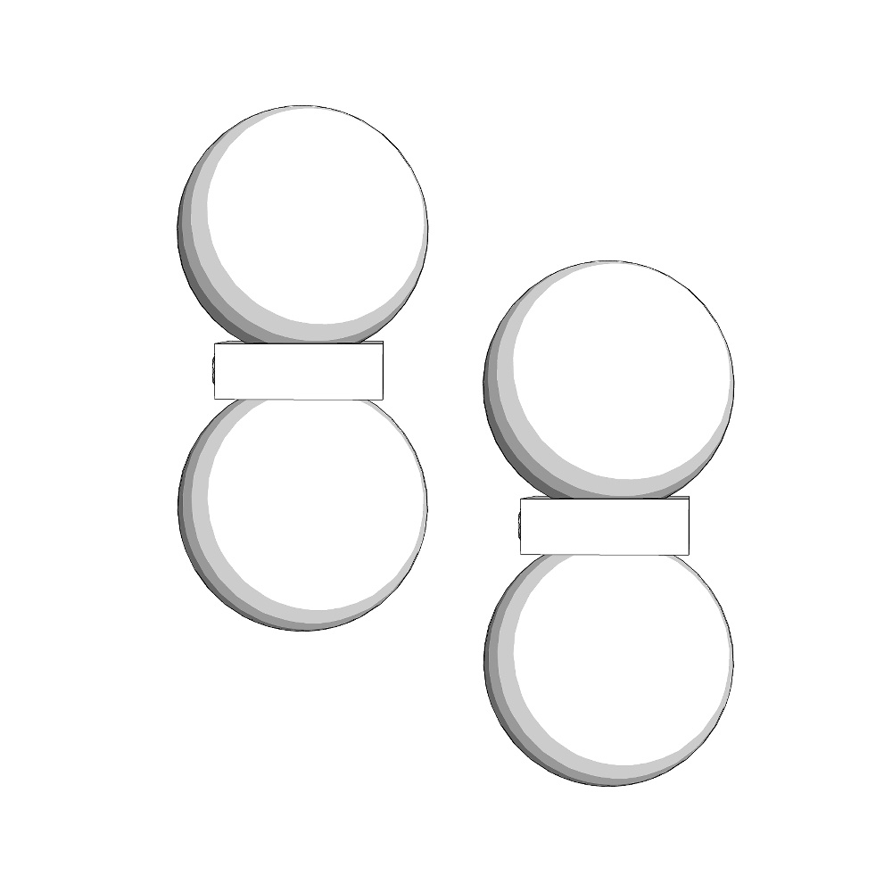 【3Dモデルデータ】ピアス16【Pierced earrings16】