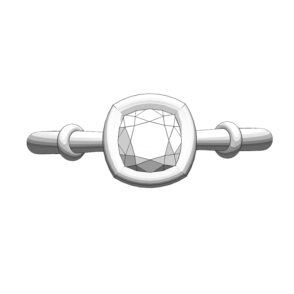 【3Dモデルデータ】リング25【3D model, ring25】