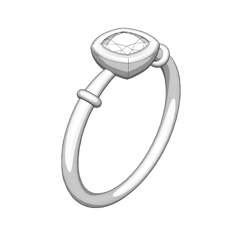 【3Dモデルデータ】リング25【3D model, ring25】