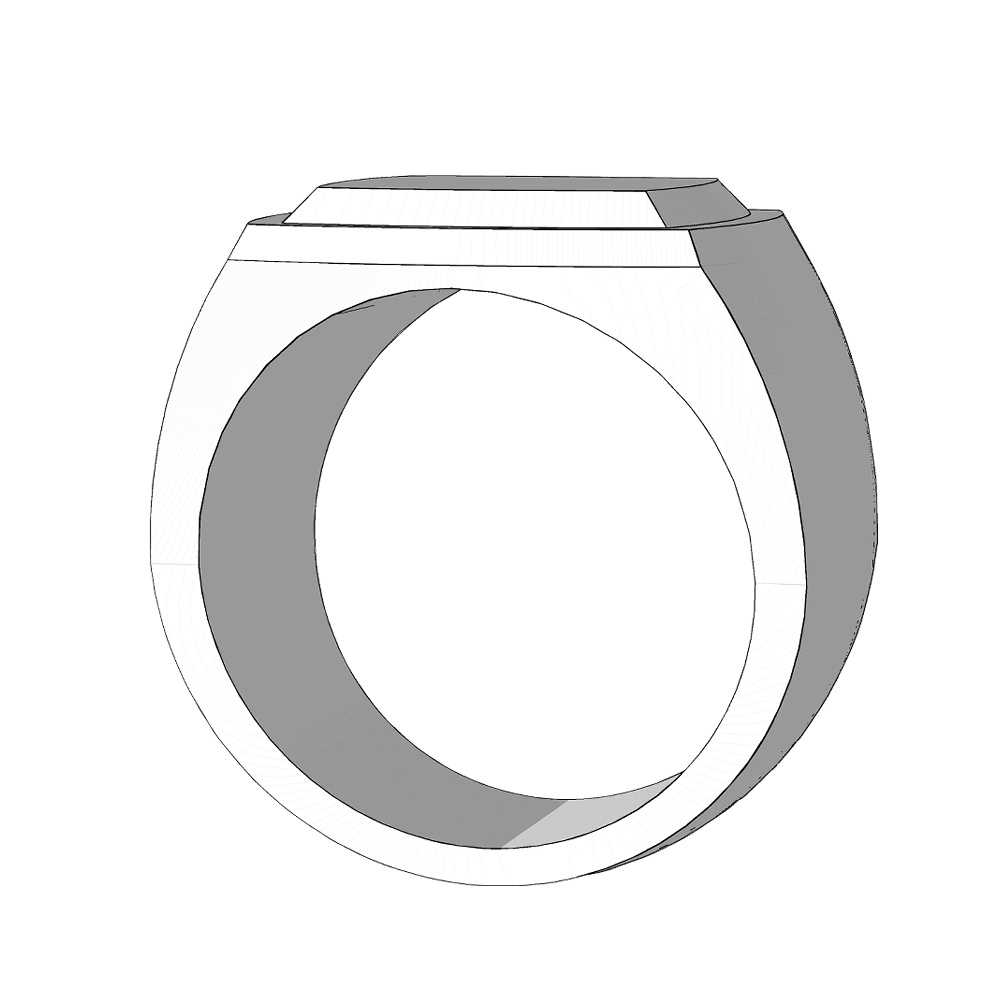 【3Dモデルデータ】リング26【3D model, ring26】