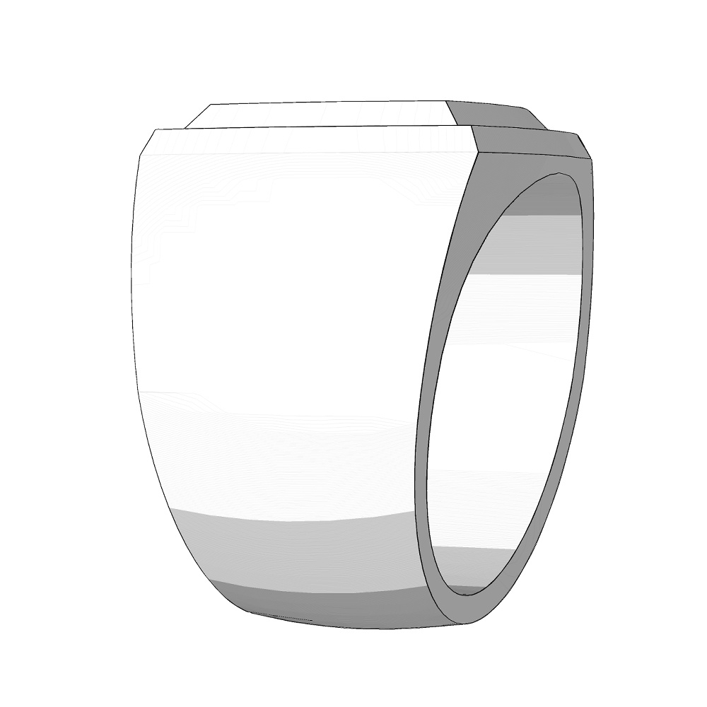 【3Dモデルデータ】リング26【3D model, ring26】