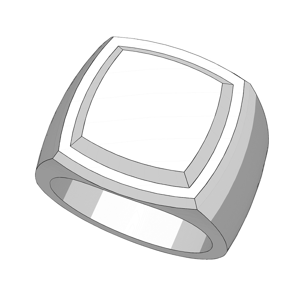 【3Dモデルデータ】リング26【3D model, ring26】