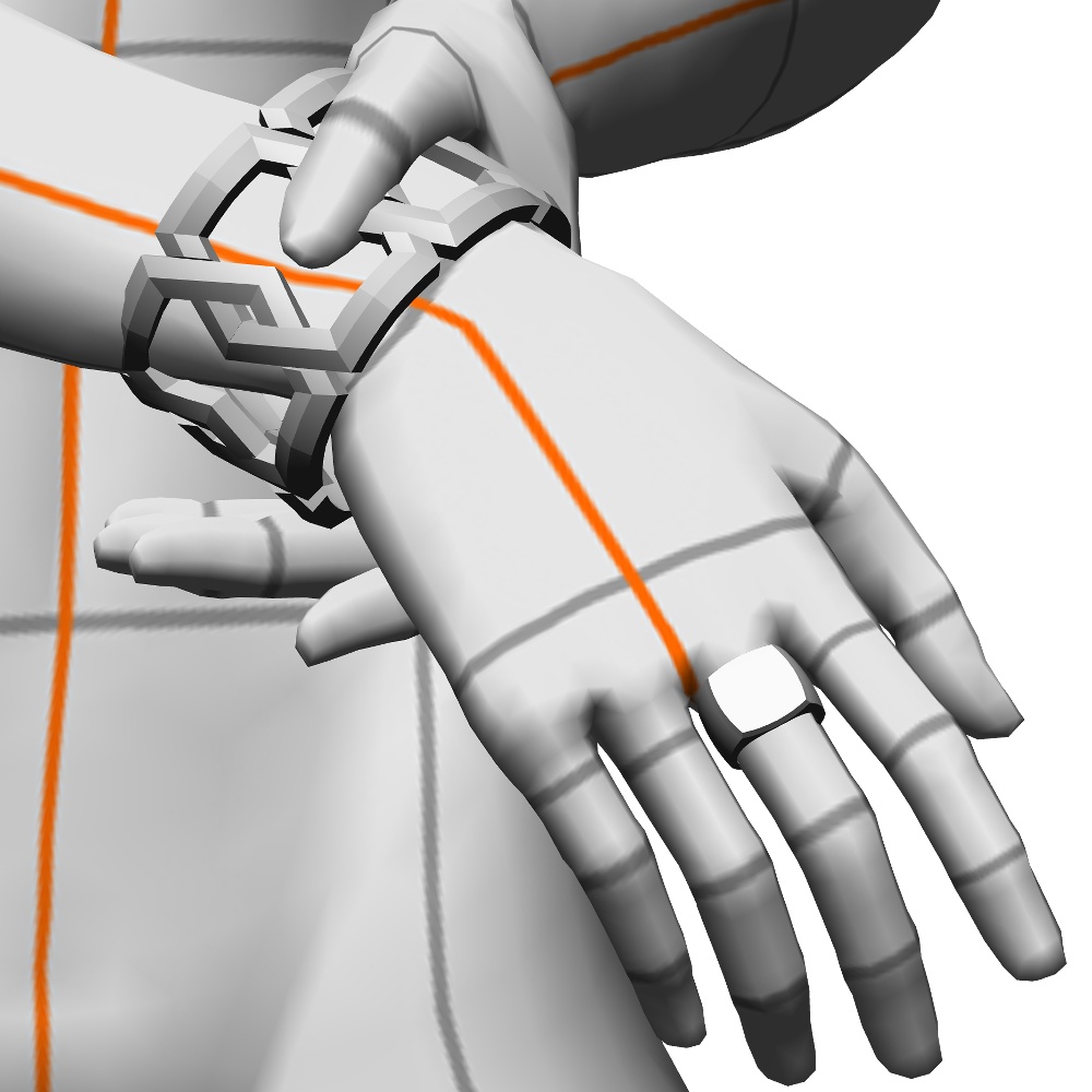 【3Dモデルデータ】リング26【3D model, ring26】