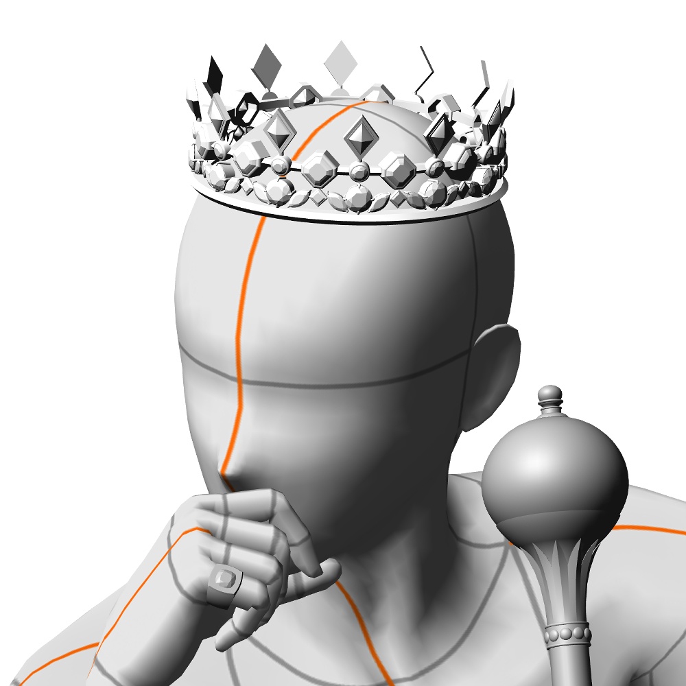 【3Dモデルデータ】リング26【3D model, ring26】