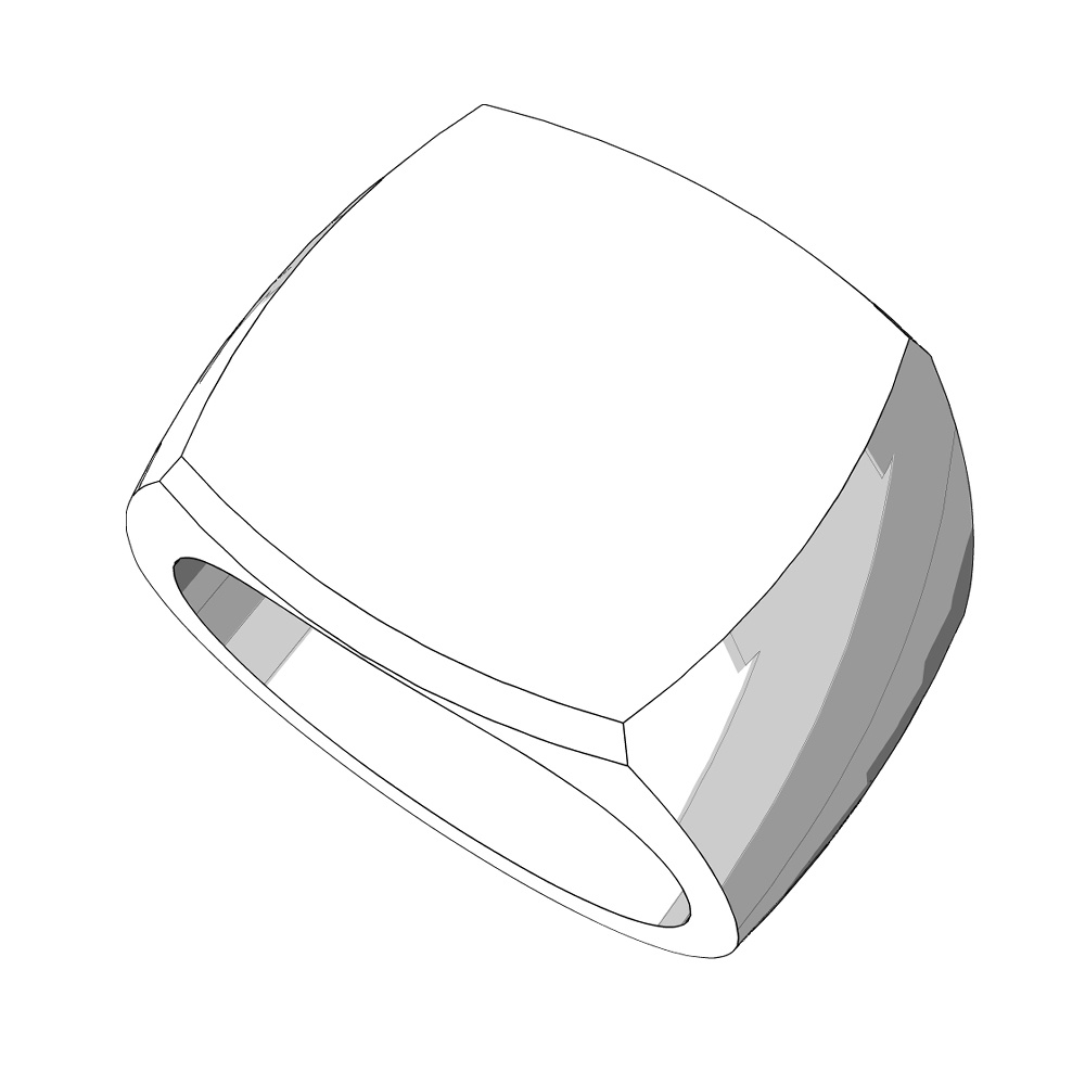 【3Dモデルデータ】リング26【3D model, ring26】