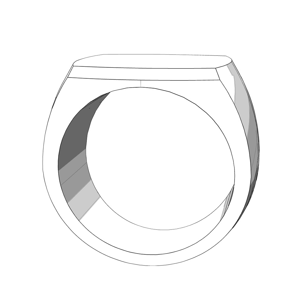 【3Dモデルデータ】リング26【3D model, ring26】