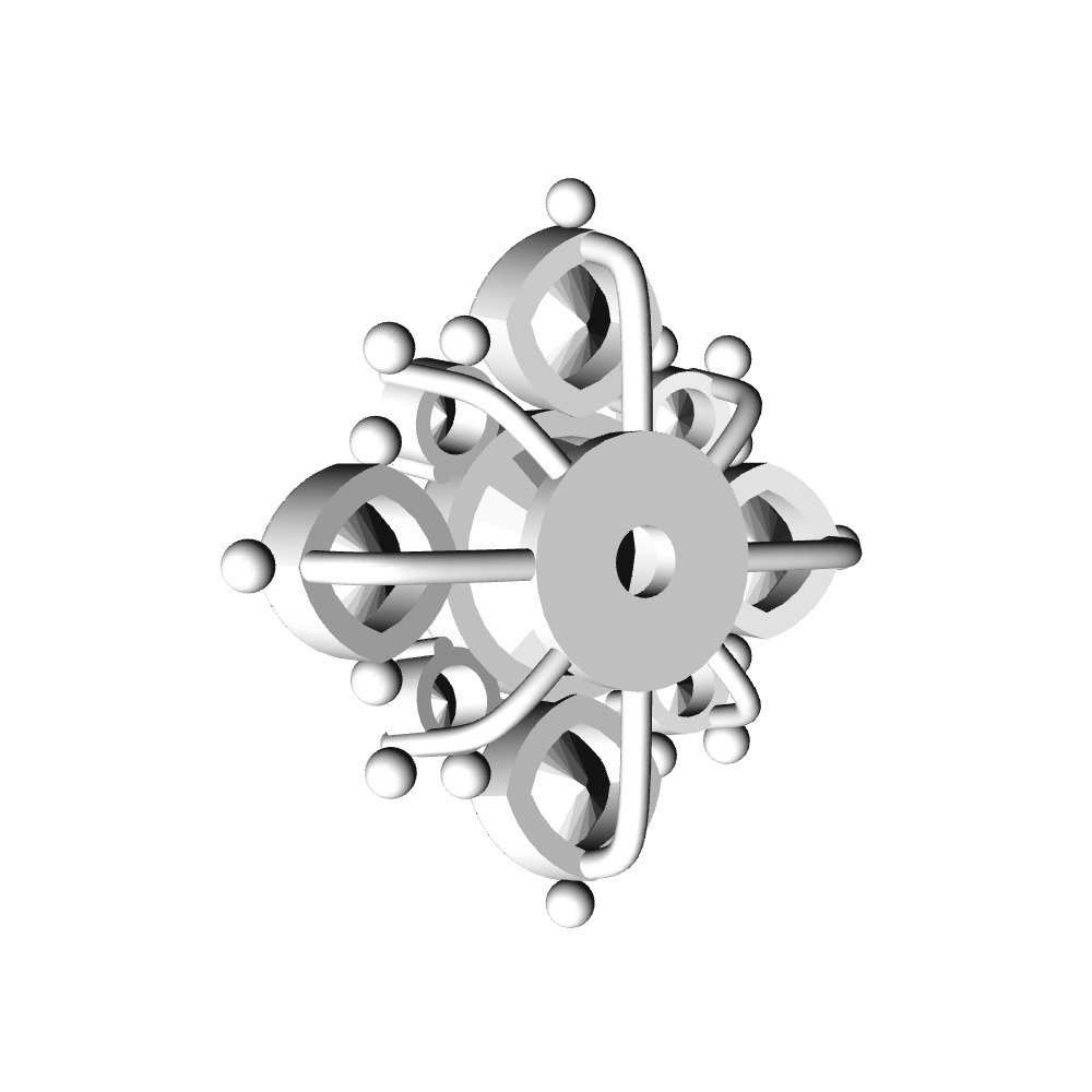 【3Dモデルデータ】ペンダント10【3D model, pendant10】