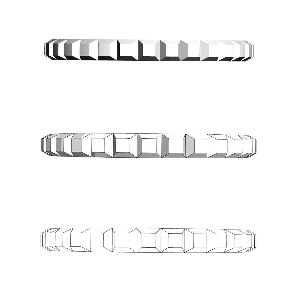 【3Dモデルデータ】リング28【3D model, ring28】