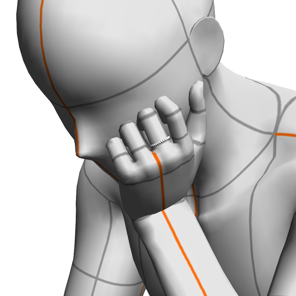 【3Dモデルデータ】リング28【3D model, ring28】