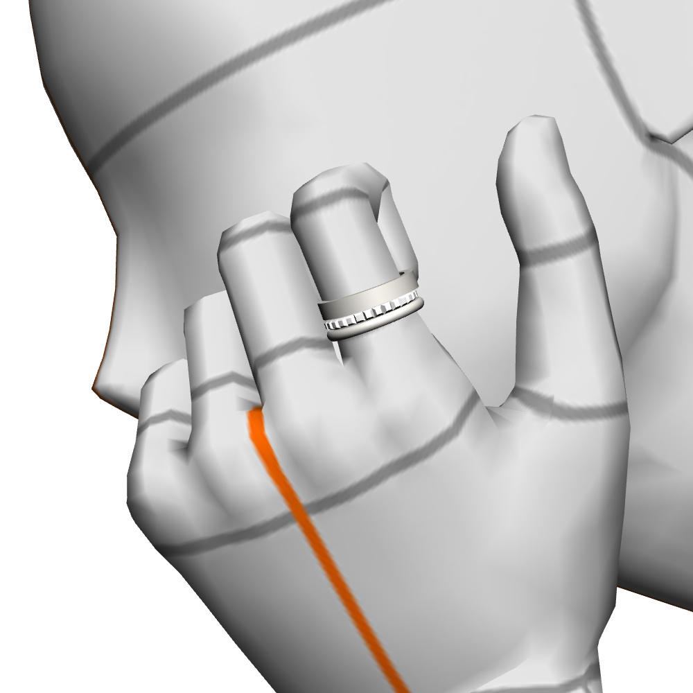 【3Dモデルデータ】リング28【3D model, ring28】
