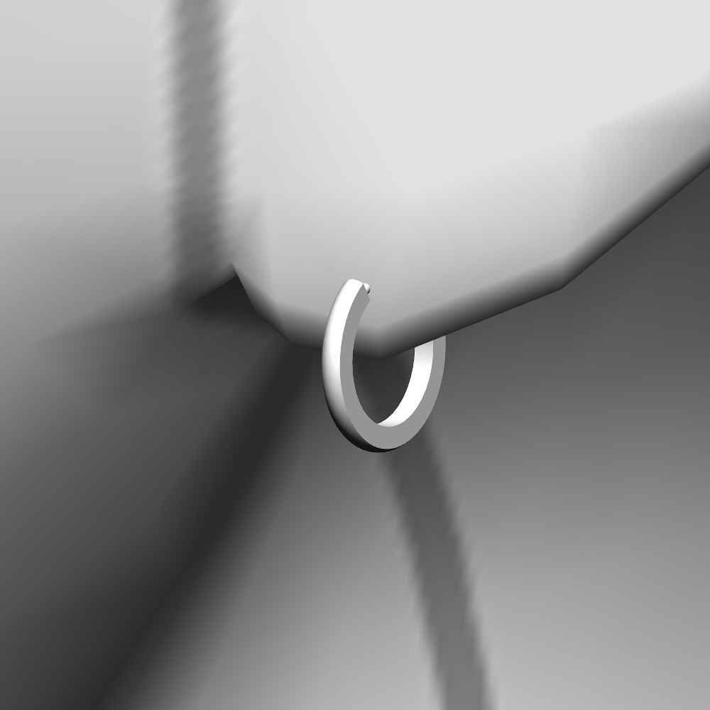 【3Dモデルデータ】ピアス17【Pierced earrings17】