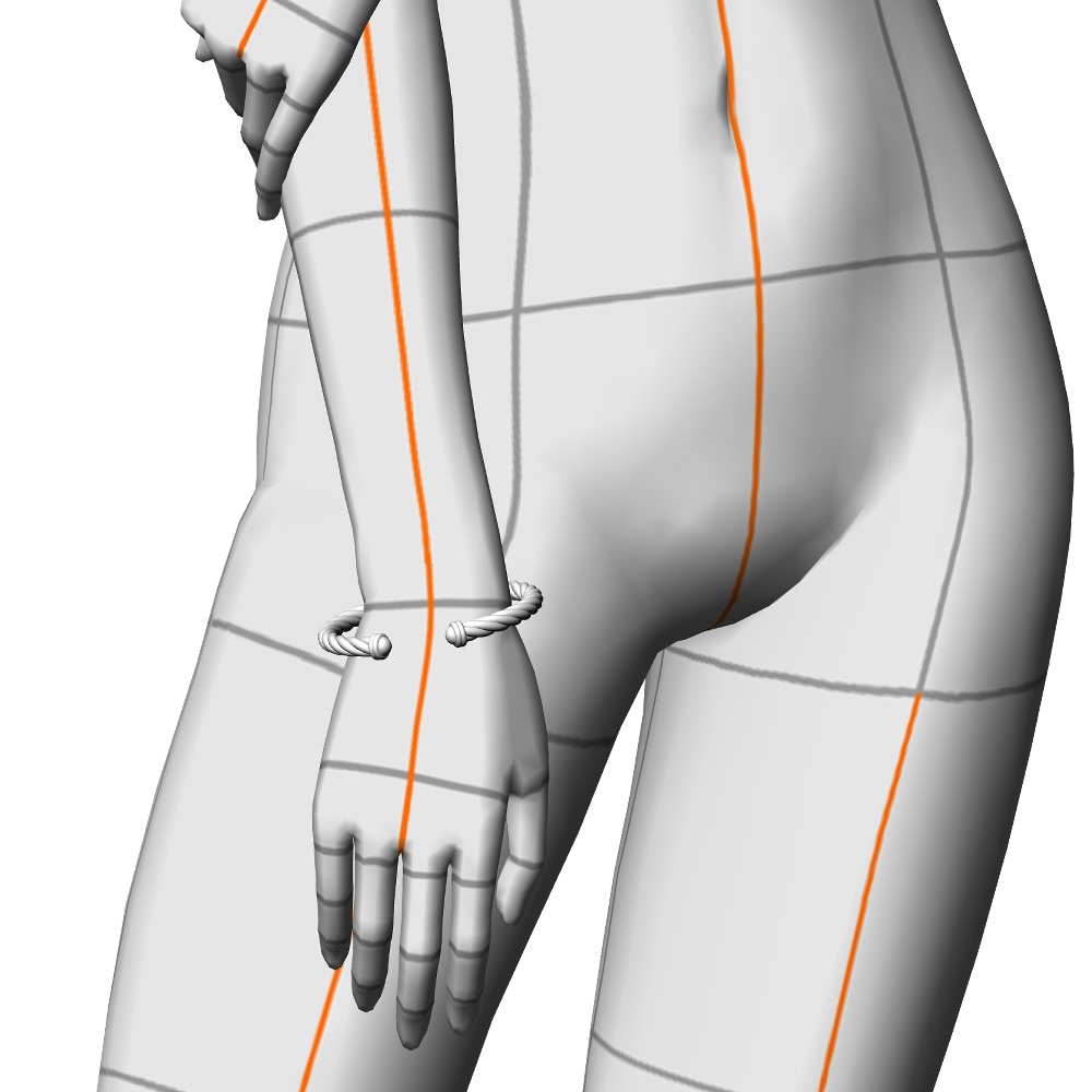 【3Dモデルデータ】ブレスレット3【bracelet3】