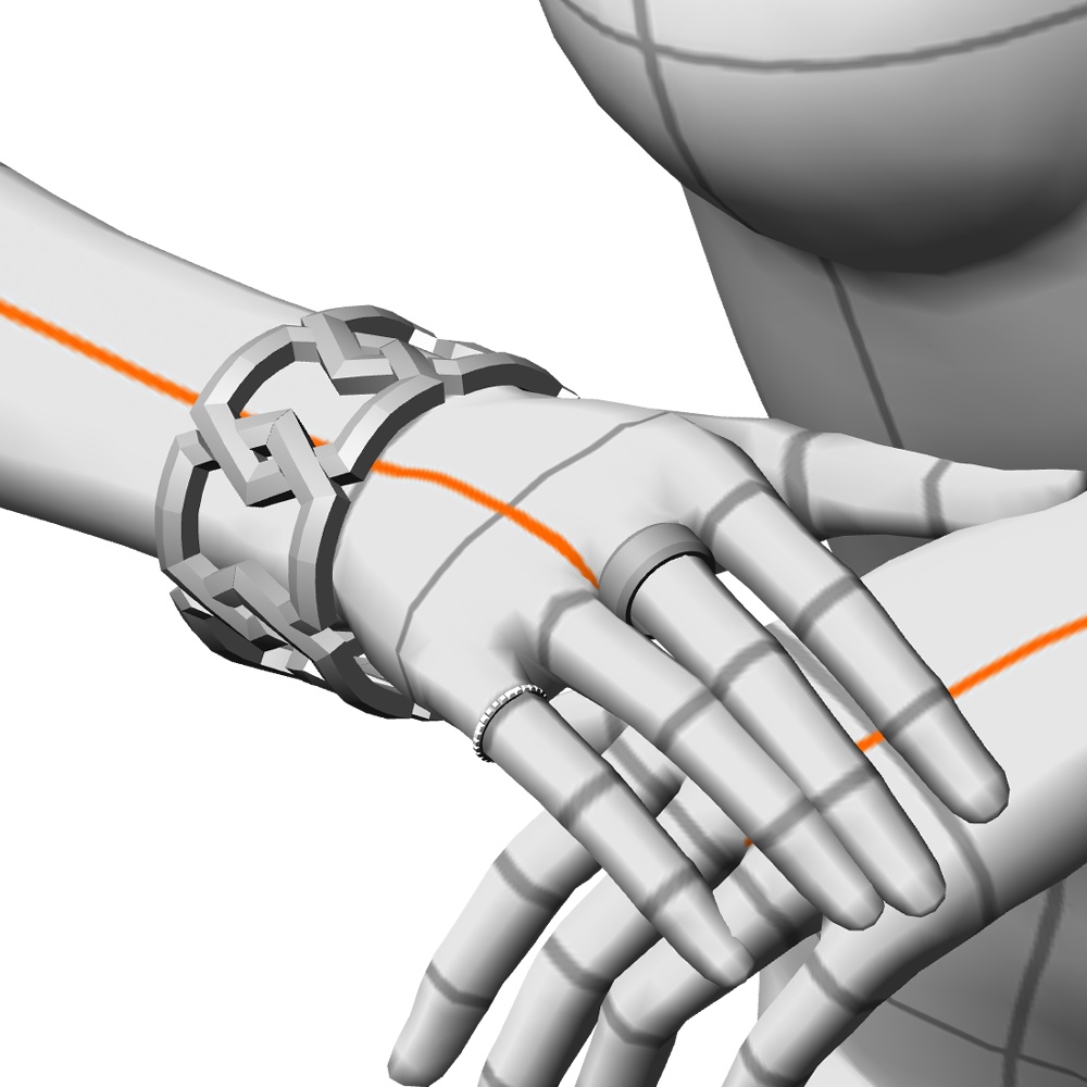 【3Dモデルデータ】リング29【3D model, ring29】