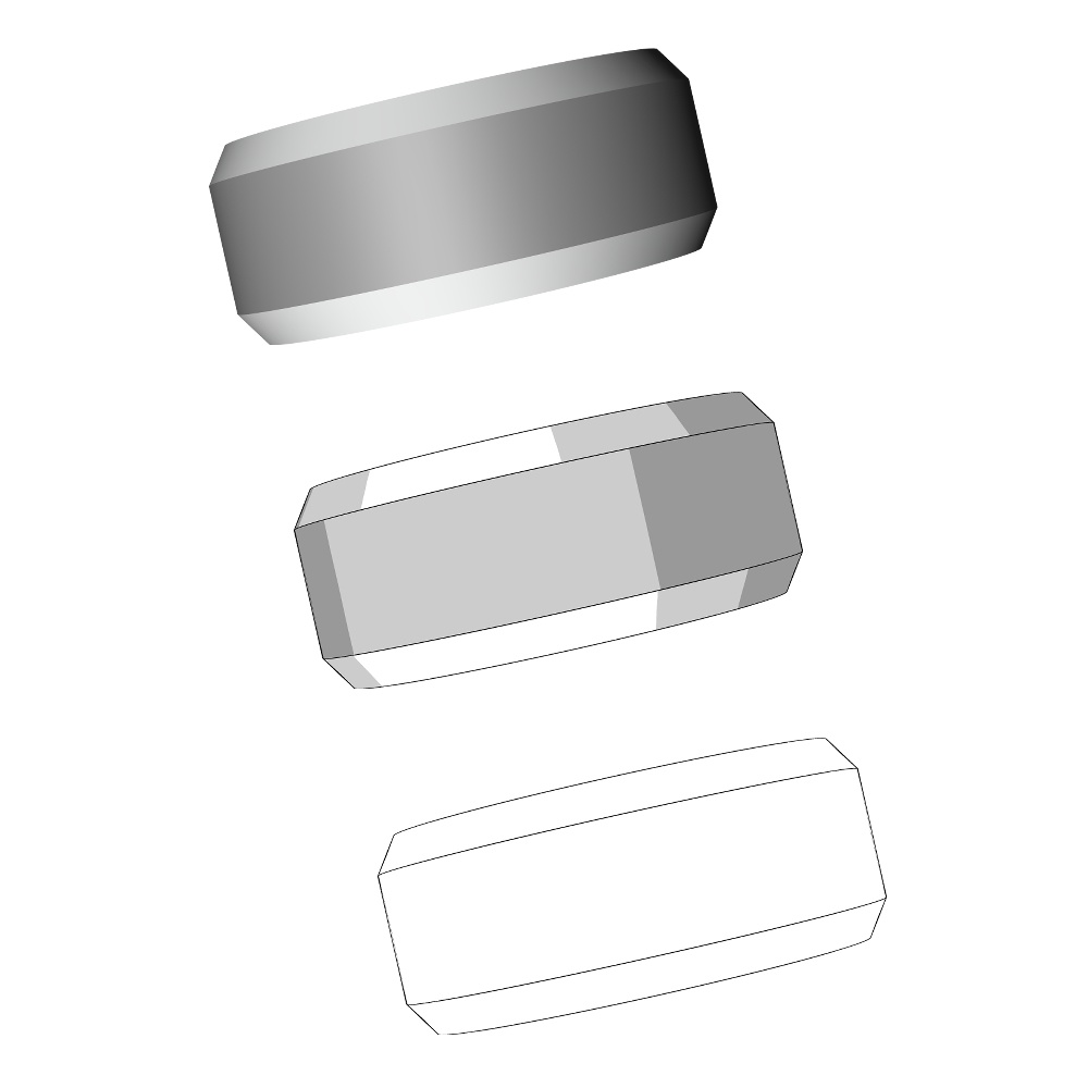 【3Dモデルデータ】リング29【3D model, ring29】