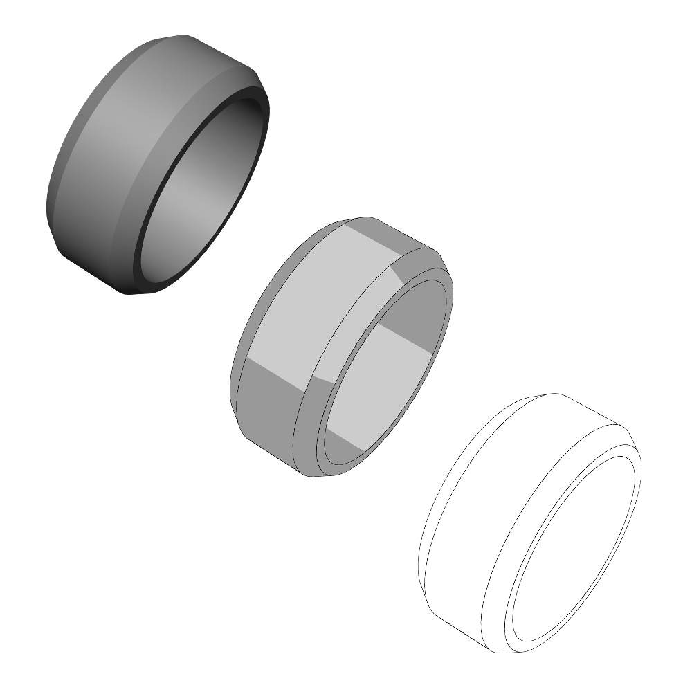 【3Dモデルデータ】リング29【3D model, ring29】