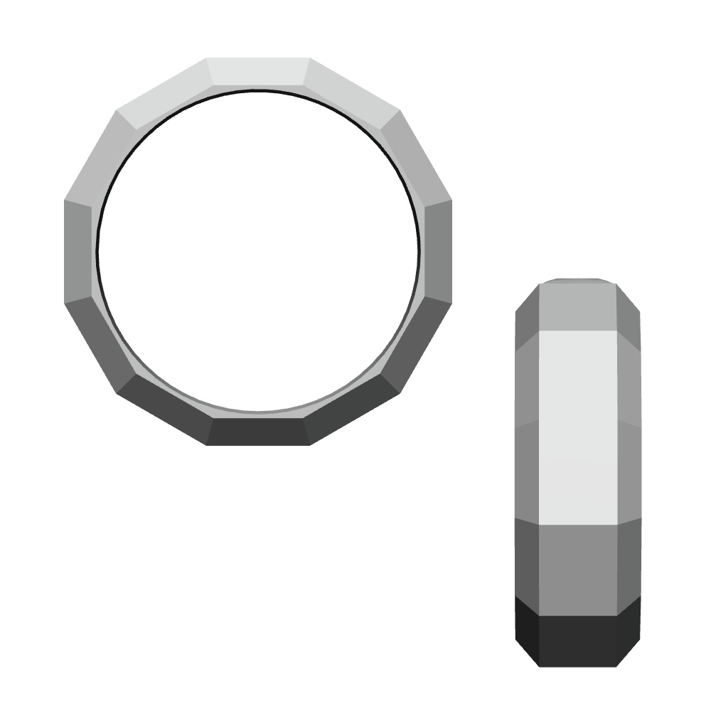 【3Dモデルデータ】リング30【3D model, ring30】