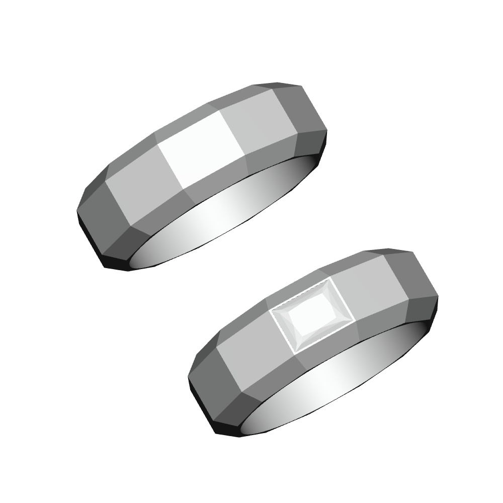 【3Dモデルデータ】リング30【3D model, ring30】