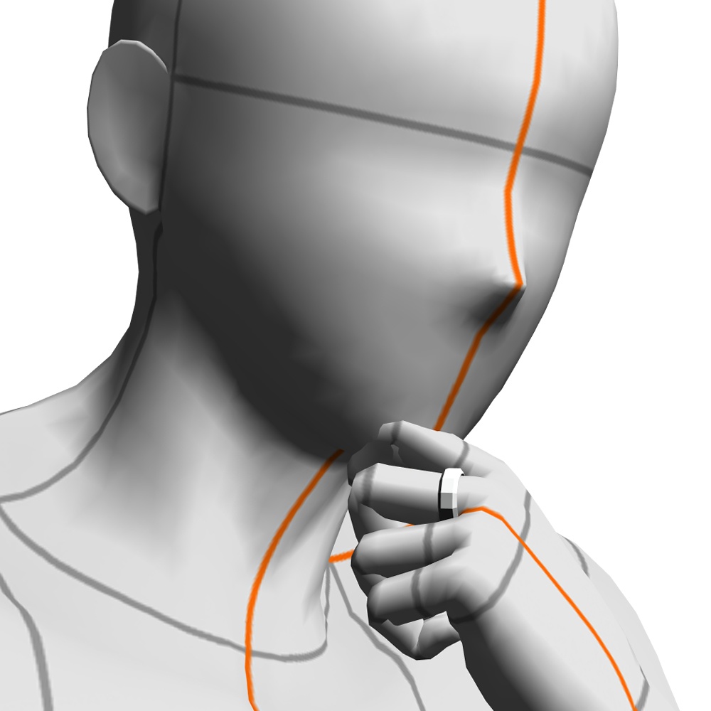 【3Dモデルデータ】リング30【3D model, ring30】