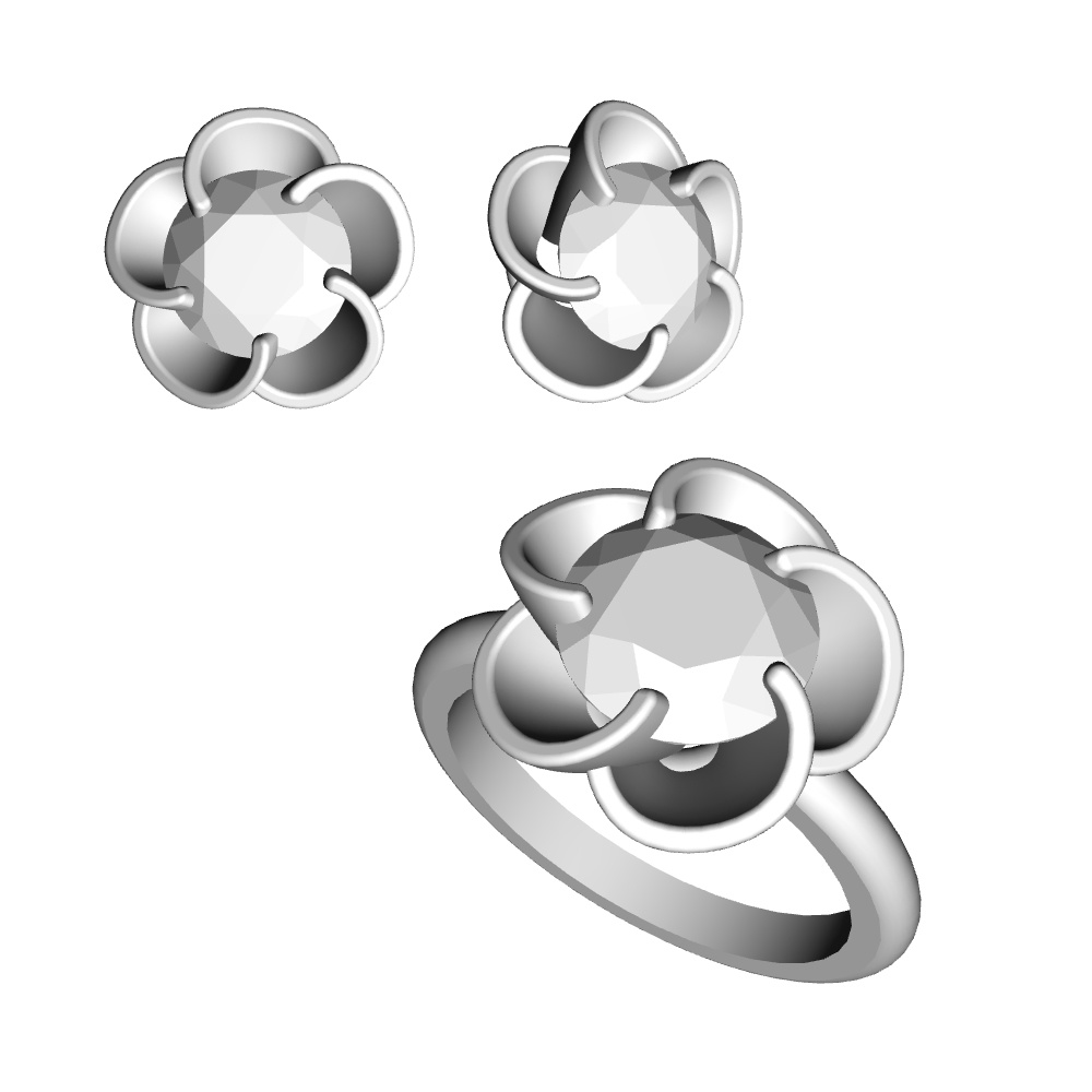 【3Dモデルデータ】リング33【3D model, ring33】