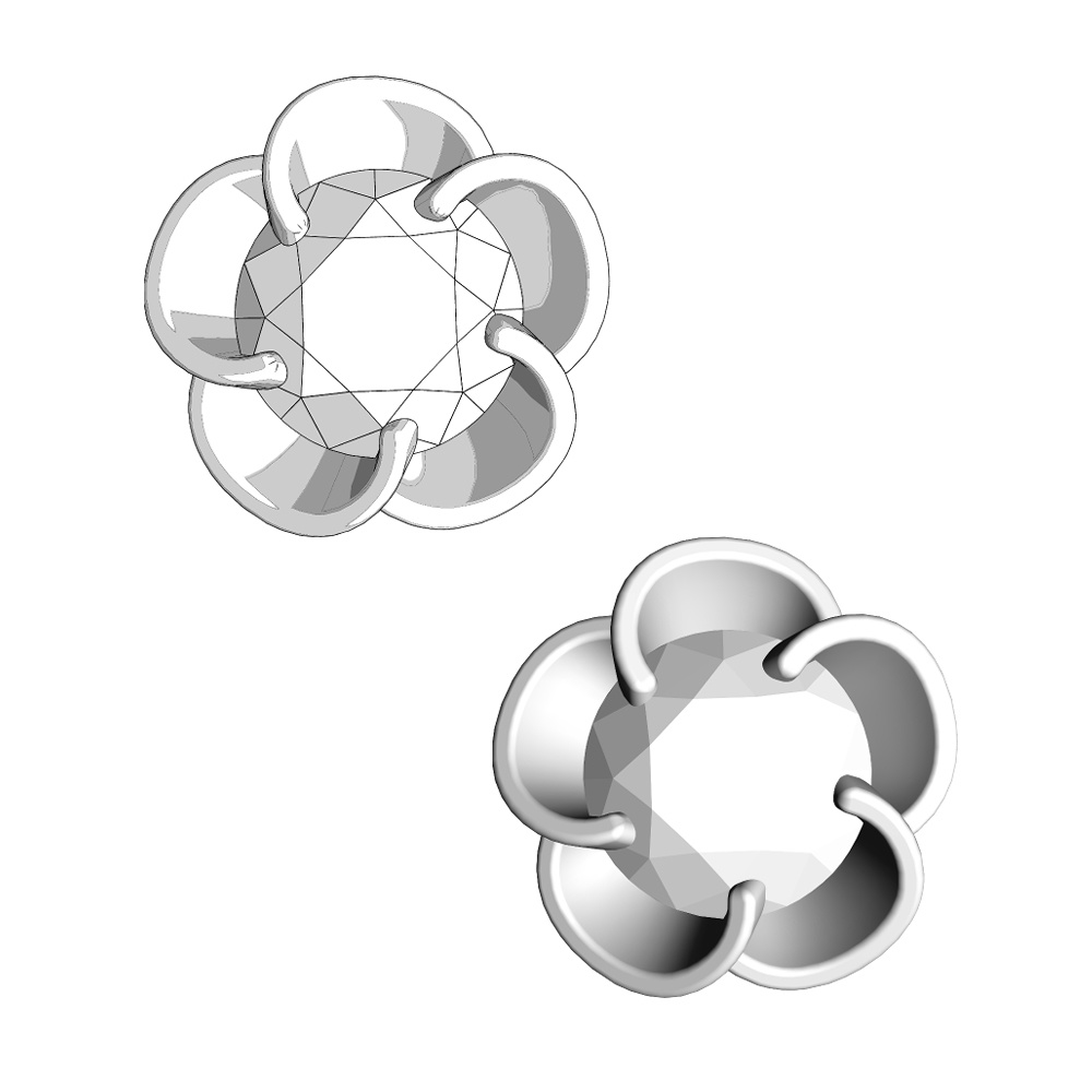 【3Dモデルデータ】リング33【3D model, ring33】