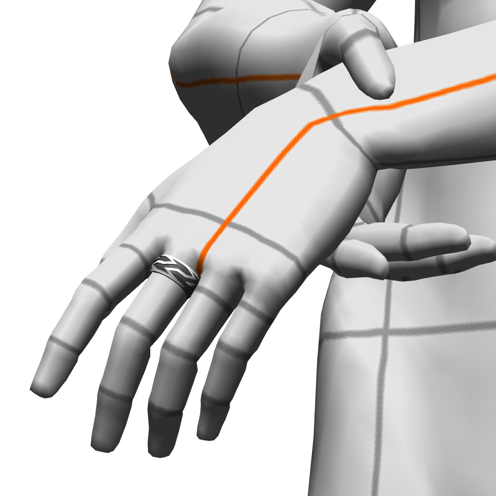 【3Dモデルデータ】リング34【3D model, ring34】