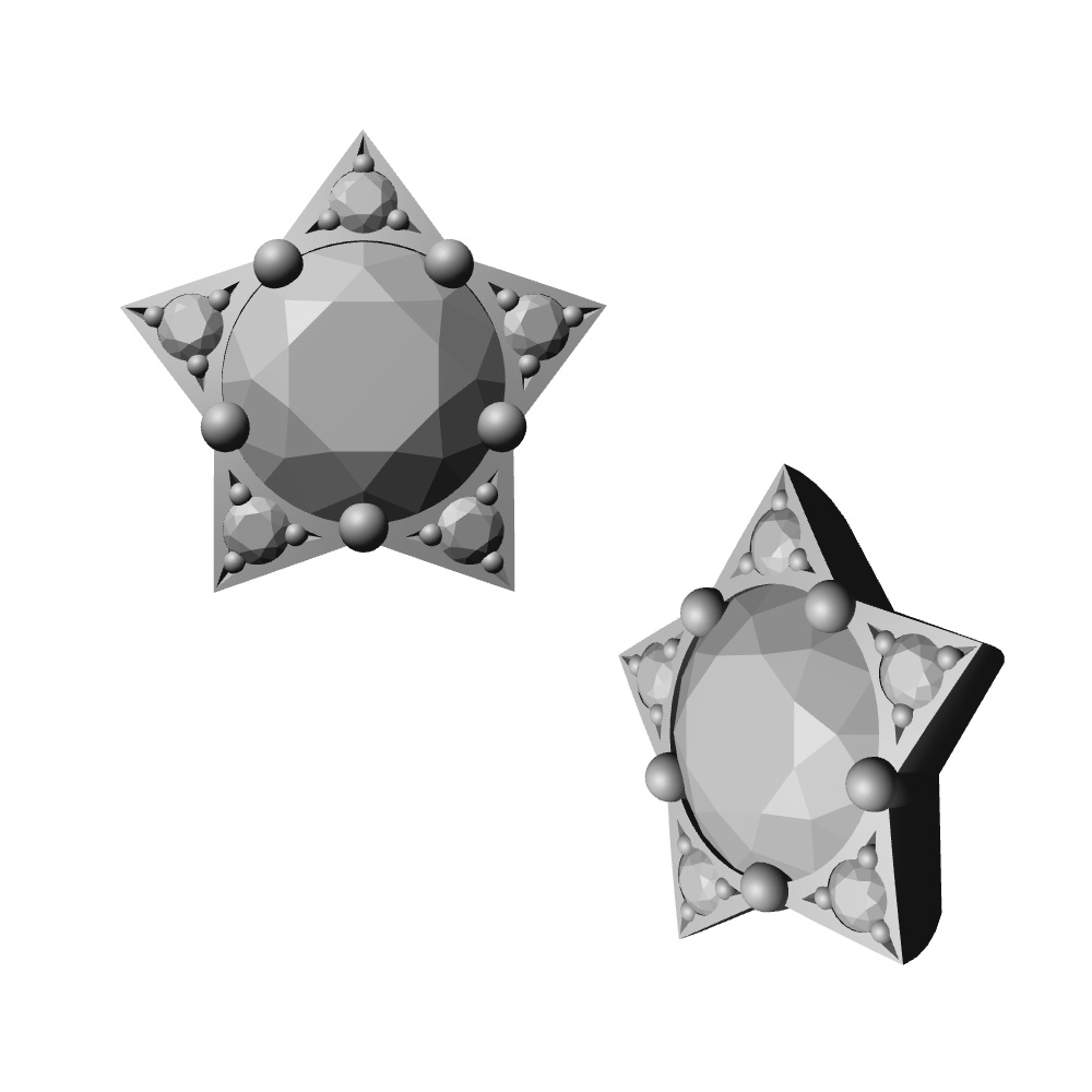 【3Dモデルデータ】リング36【3D model, ring36】