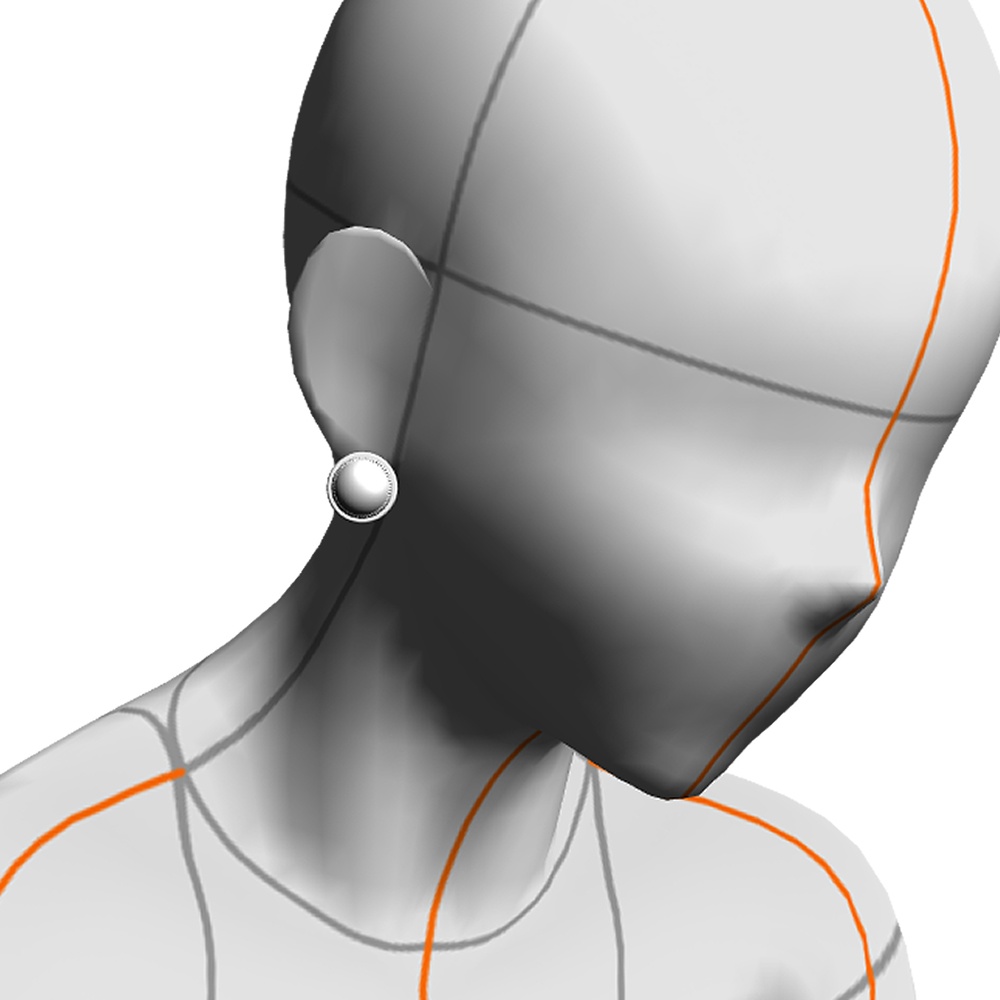 【3Dモデルデータ】ペンダント13【3D model, pendant13】