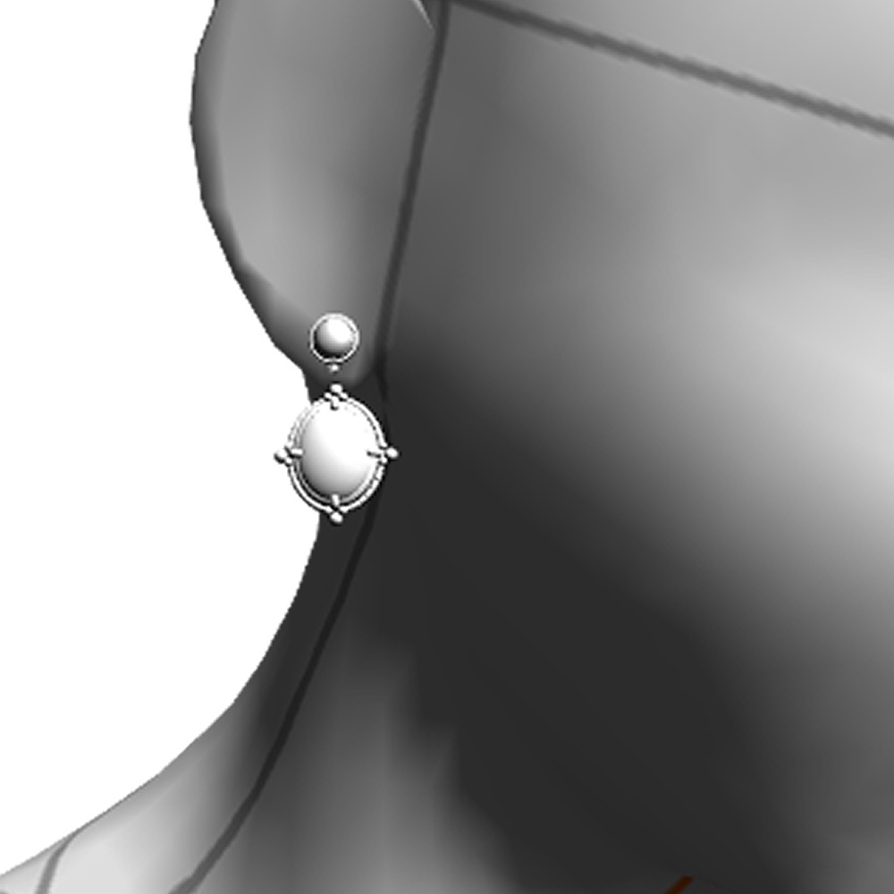 【3Dモデルデータ】ペンダント13【3D model, pendant13】