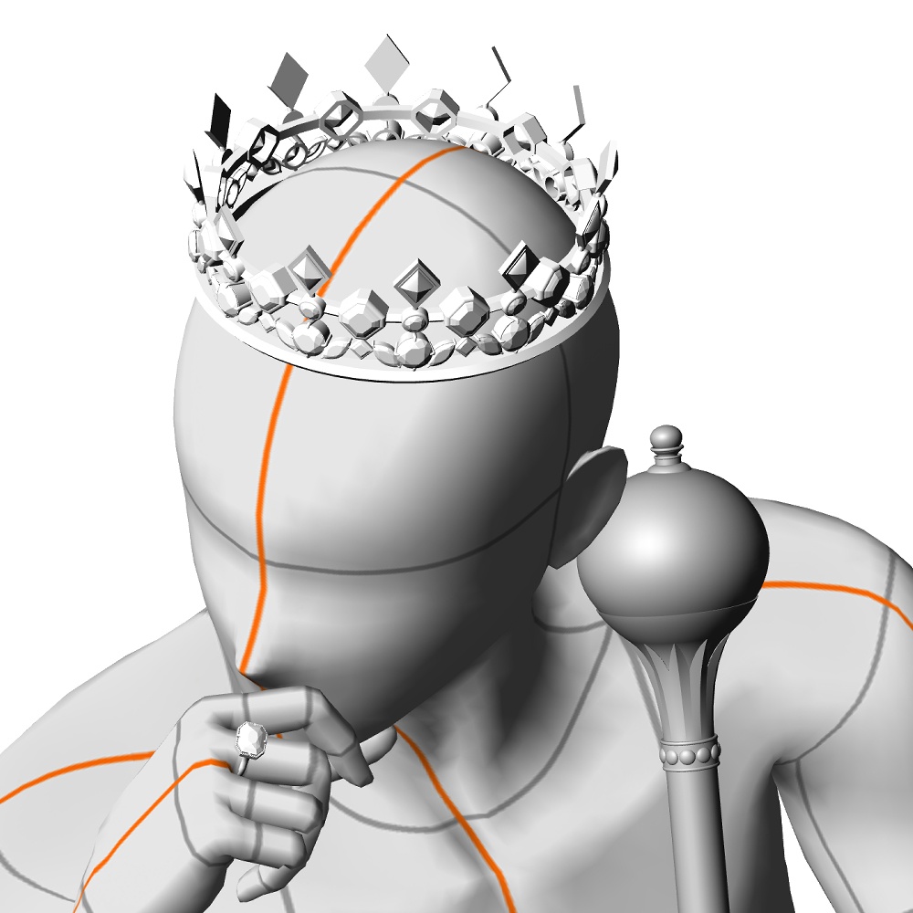 【3Dモデルデータ】リング41【3D model, ring41】