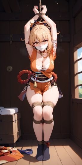 心海、綾華、宵宮と雷電将軍 DID 画集 | Kokomi, Ayaka, Yoimiya & Raiden Shogun in Distress image set