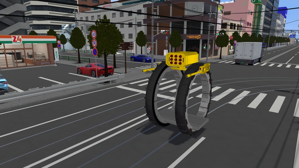 【無料】ザンスカール帝国のタイヤ【VRChat想定3Dモデル】