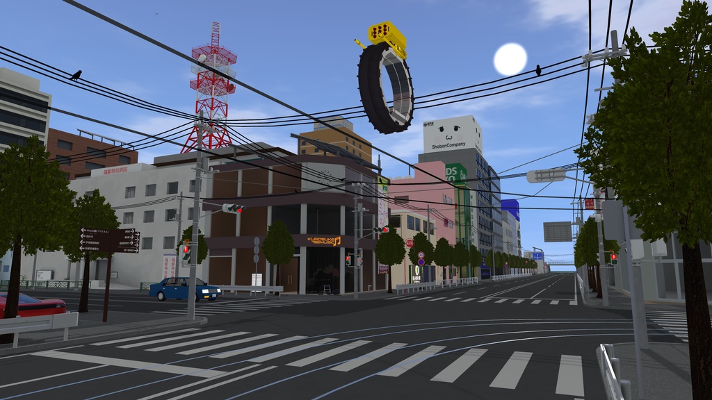 【無料】ザンスカール帝国のタイヤ【VRChat想定3Dモデル】