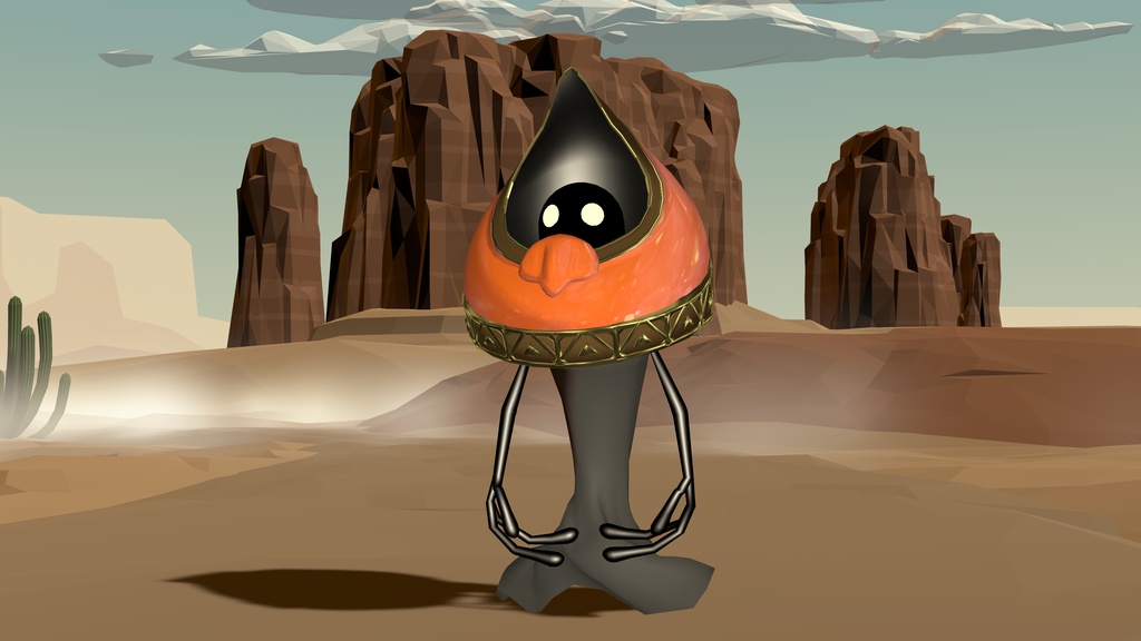 【無料】這い寄る混沌(ワイルドアームズ3rd)【VRChat想定3Dモデル】