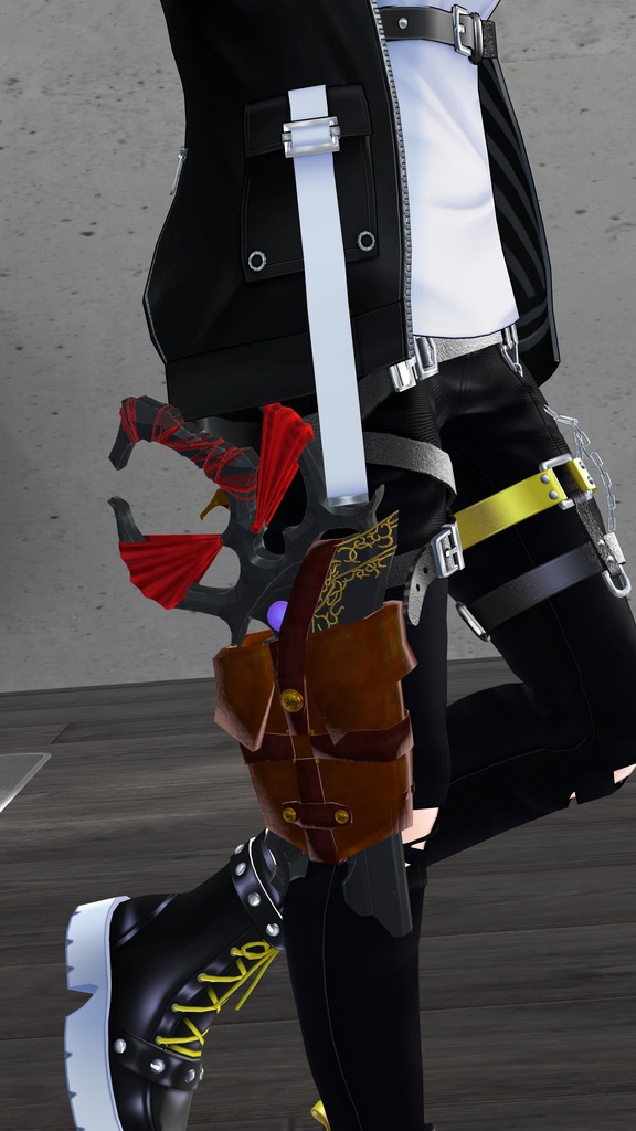 【無料】シュトラルゲヴェイア（ワイルドアームズXF）【VRChat想定3Dモデル】 缩略图 12