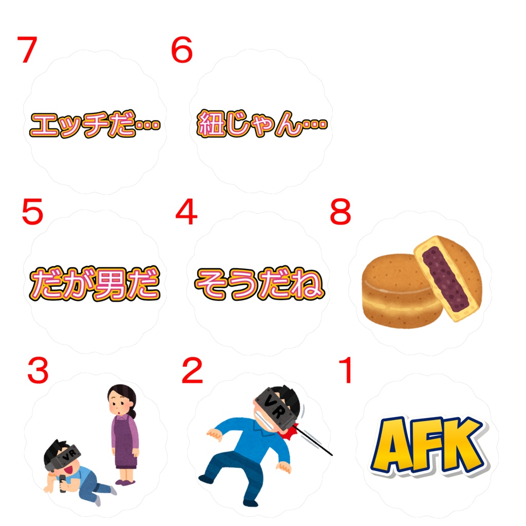 【無料】ふよふよ浮くフキダシギミック+考えるAFKモーション【VRChat想定】【MA対応】【AFK・アニメーション】