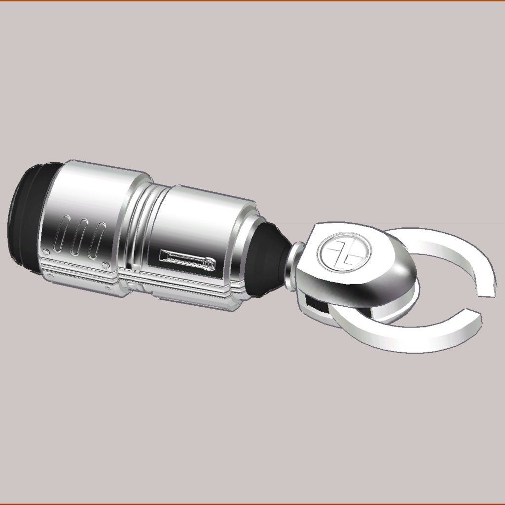 【無料】「シンプルなメカ腕 Thanatos」Ver.3.3【VRChat想定】【MA対応】