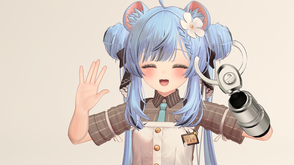 【無料】「シンプルなメカ腕 Thanatos」Ver.3.3【VRChat想定】【MA対応】