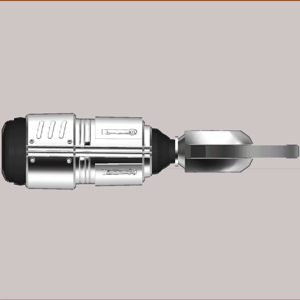 【無料】「シンプルなメカ腕 Thanatos」Ver.3.3【VRChat想定】【MA対応】