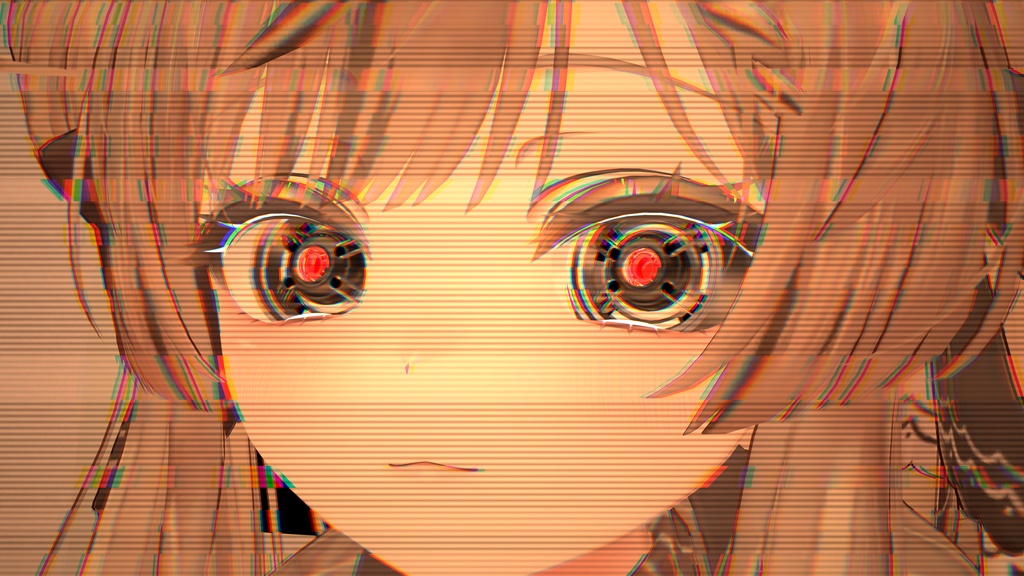 【無料】「シンプルなメカ義眼 Terminator」Ver.1.1【VRChat想定】【MA対応】